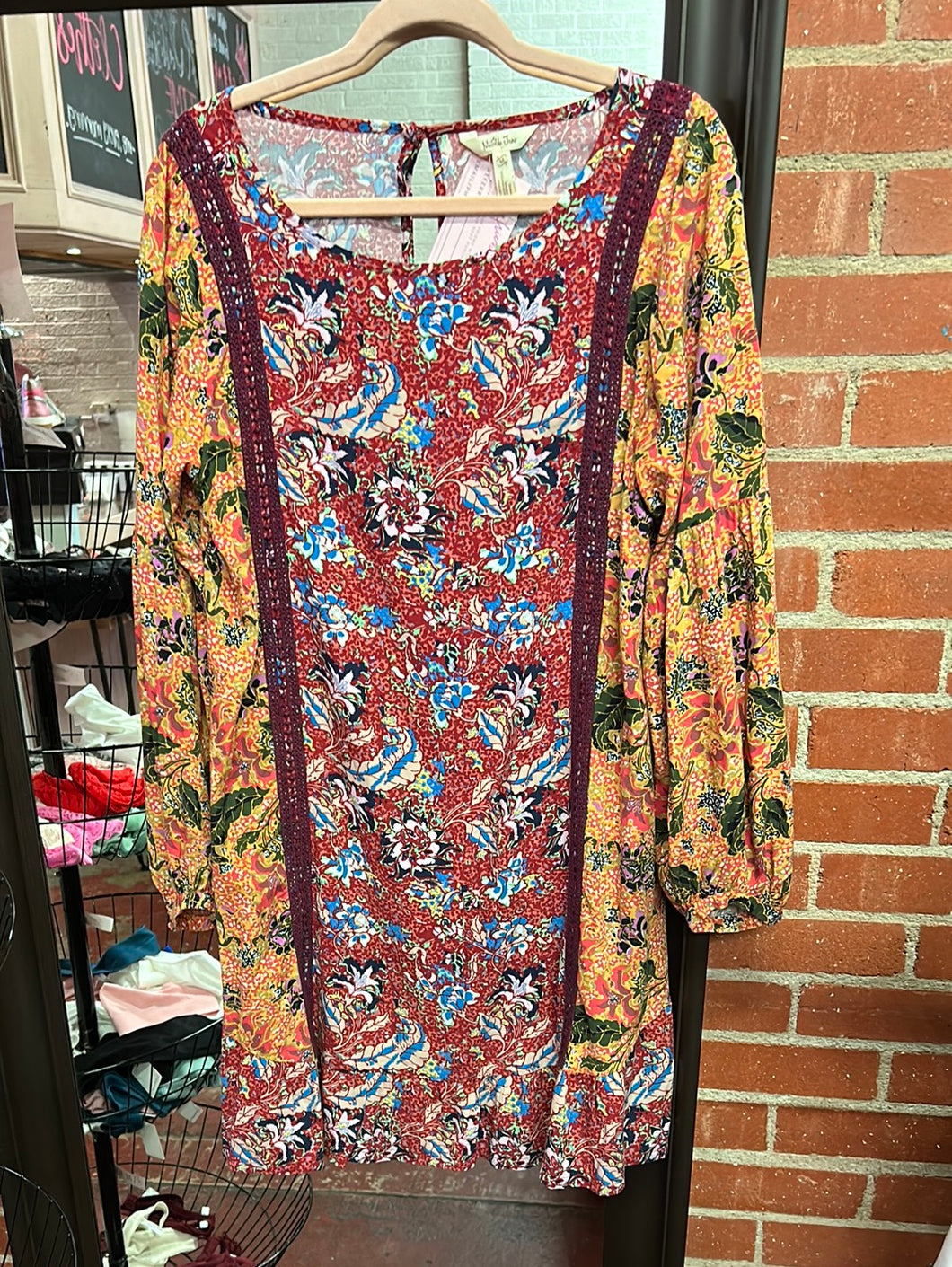 Floral Matilda Jane Womens Dress, Medium