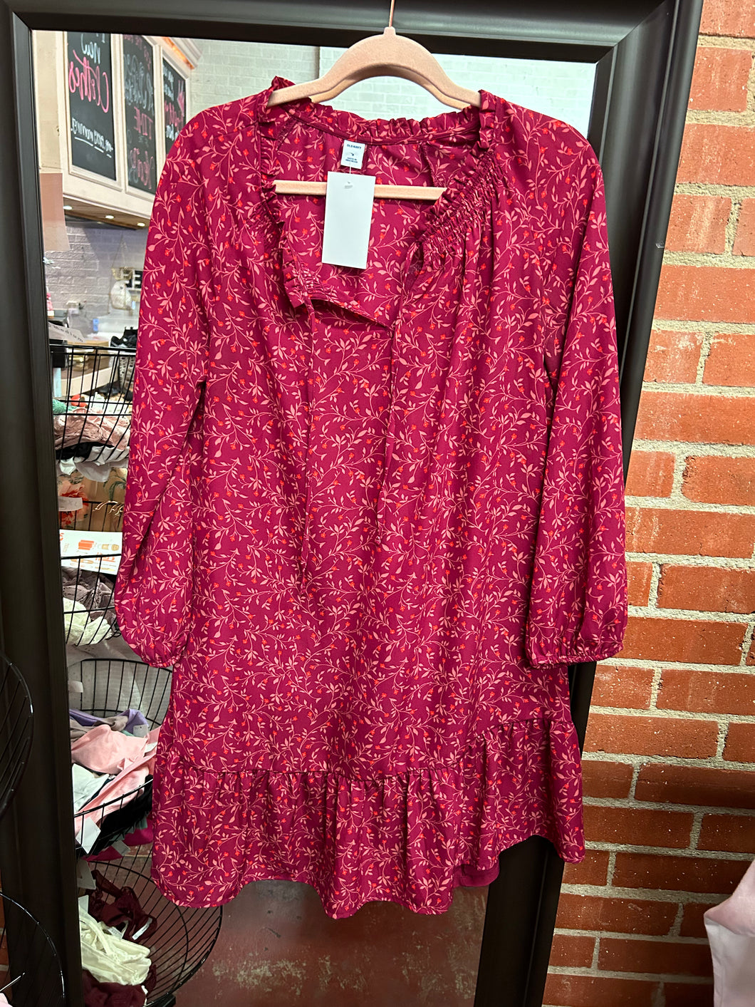 Floral Old Navy Womens Dress, Medium