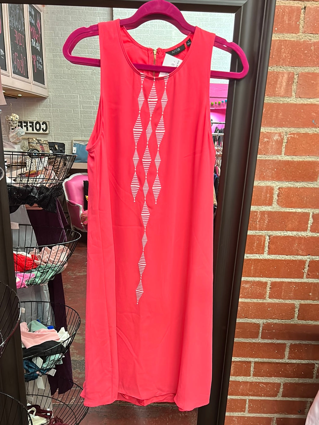 Pink Apt.9 Womens Dress, Large