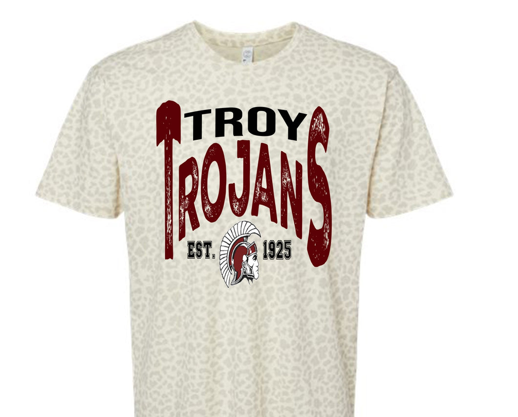 Troy Trojans Vintage Design