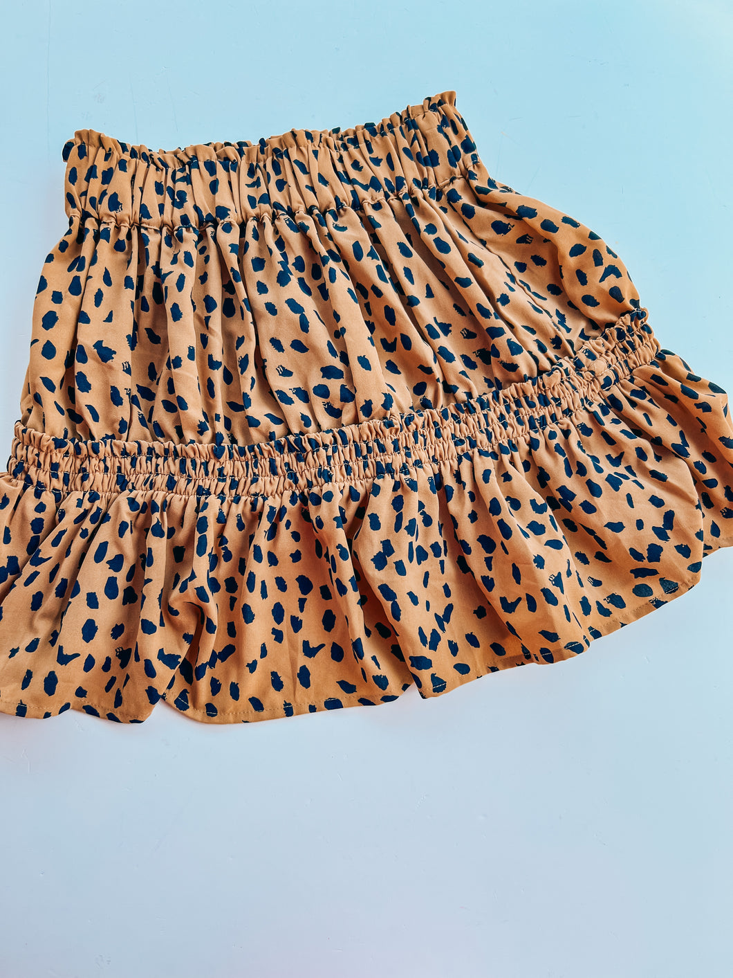 Leopard Main Strip Skirt, Medium