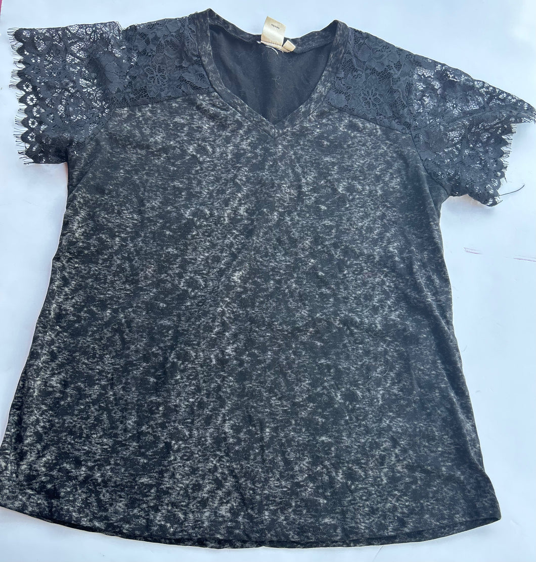 Black Grace & Emma Womens Top, Medium