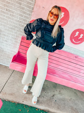 Load image into Gallery viewer, Wide legged cropped denim
