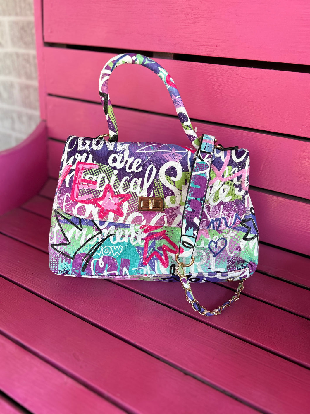 multicolor Alba Handbags