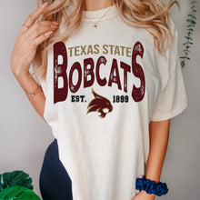 Load image into Gallery viewer, Texas State Bobcats Vintage Design
