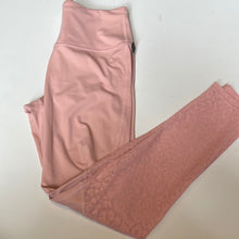 Load image into Gallery viewer, Pink with leopard Victoria Secret Leggings, Medium
