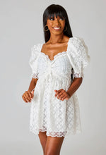 Load image into Gallery viewer, Buddy Love white Colby mini dress

