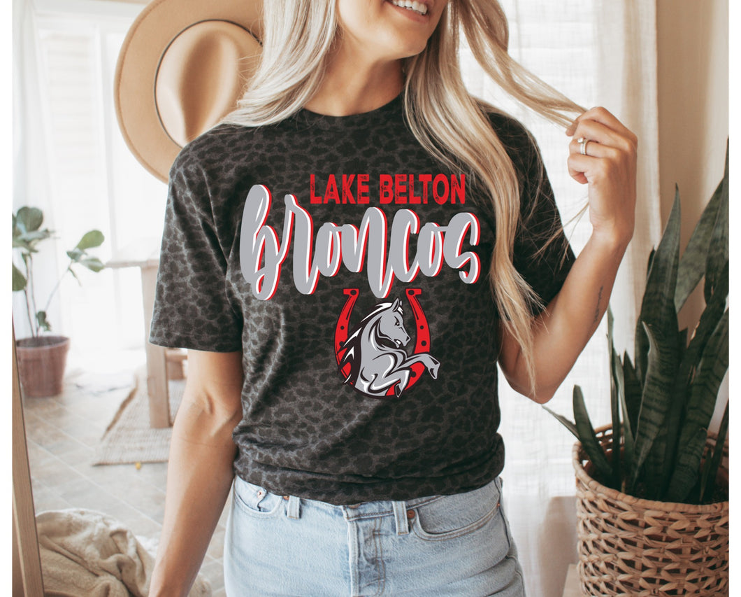 Lake Broncos retro Design