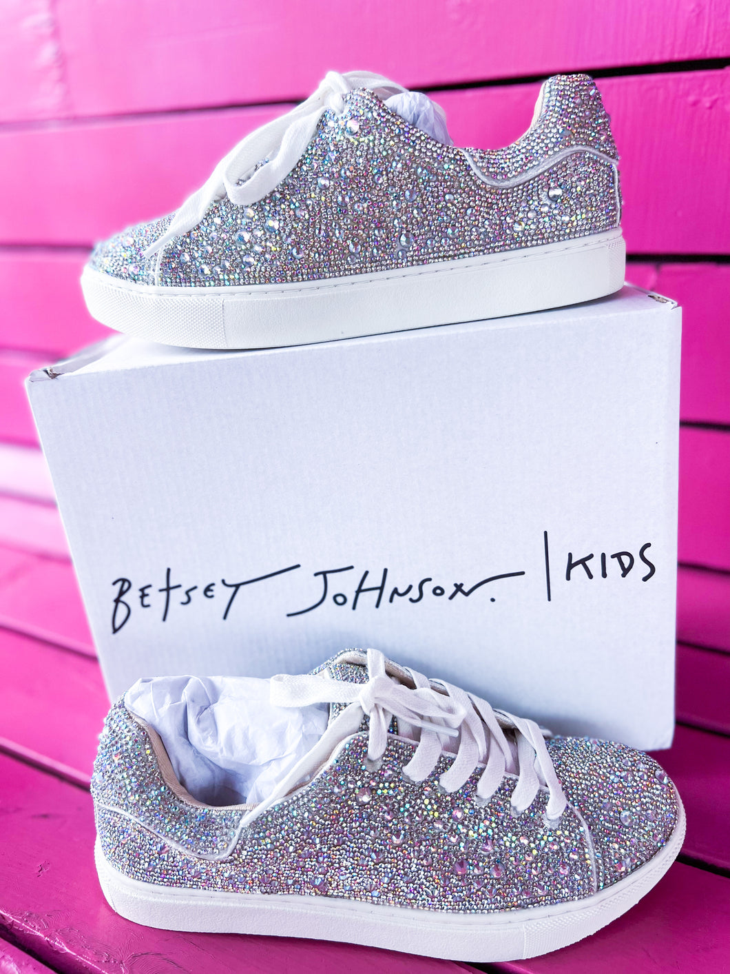 Rhinestone Betsey Johnson Kids Shoes, Kids 5