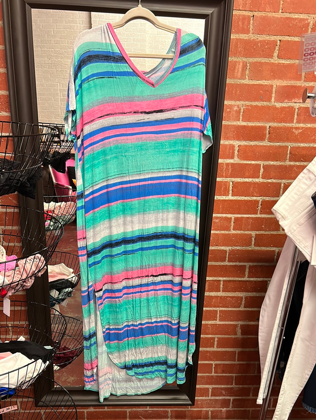 multicolor Yahada Womens Dress, 3x