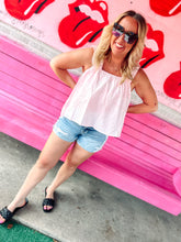 Load image into Gallery viewer, Bleached splatter pink shorts
