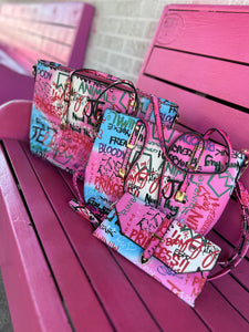 multicolor Alba Handbags
