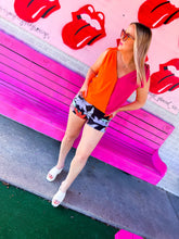 Load image into Gallery viewer, TCEC - CP9529-Floral High Waist Shorts
