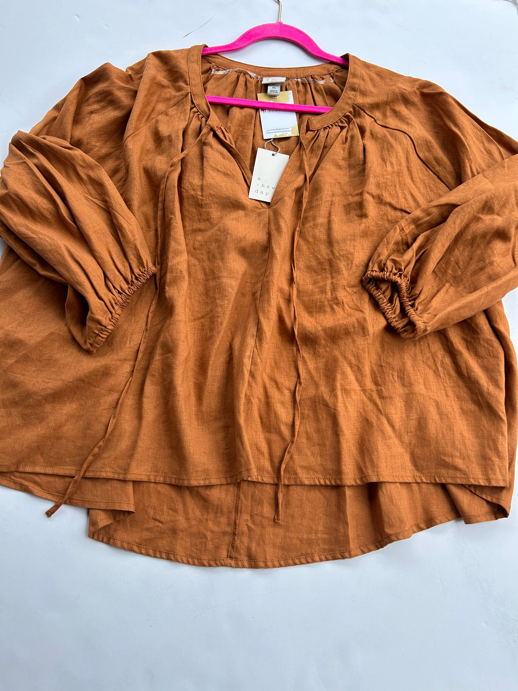 Rust A New Day Womens Top, XL