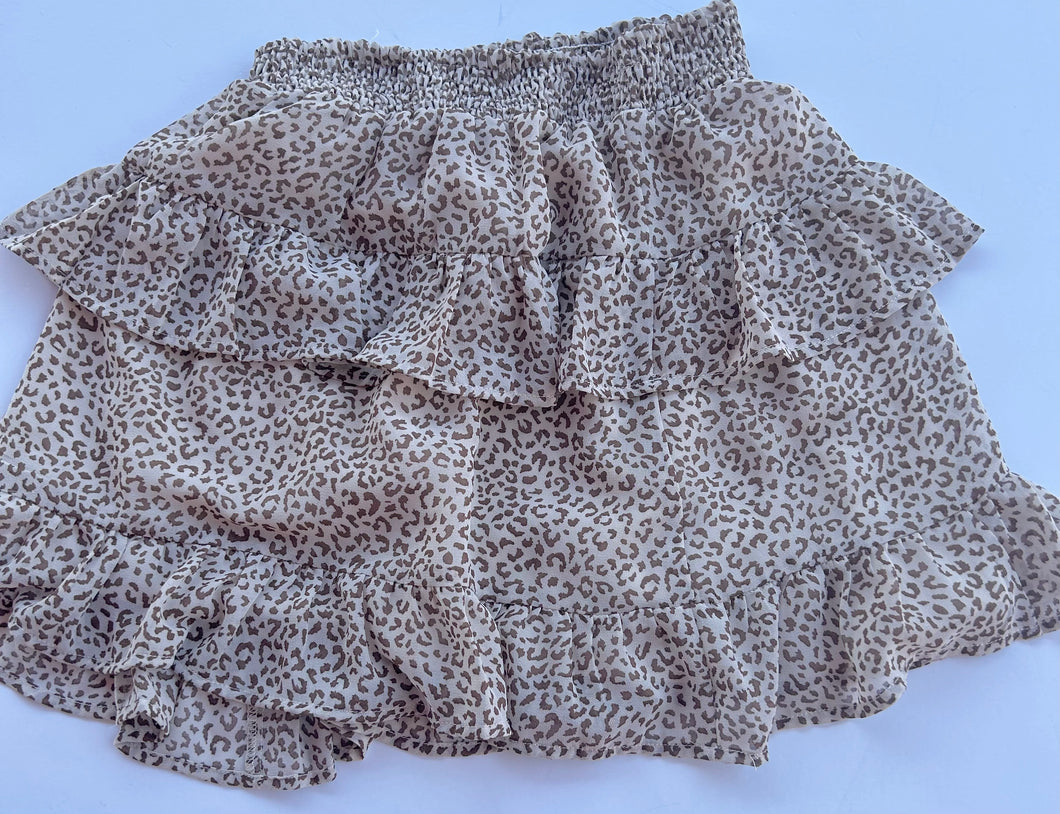 Leopard Altr'd State Skort, XS