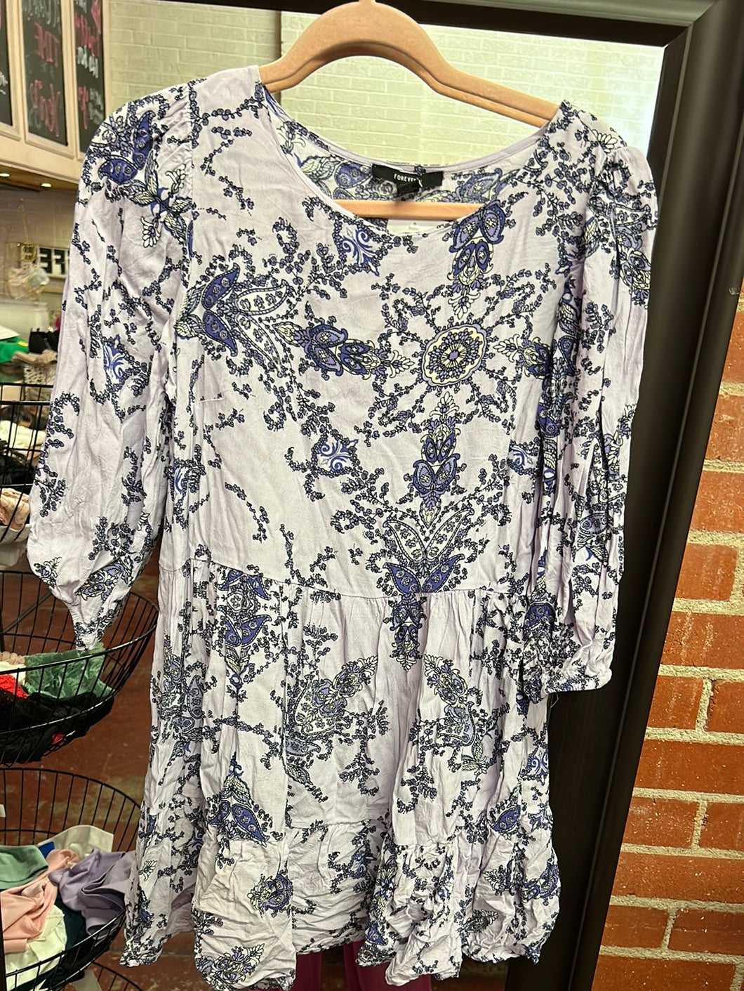 Floral Forever 21 Womens Dress, Small