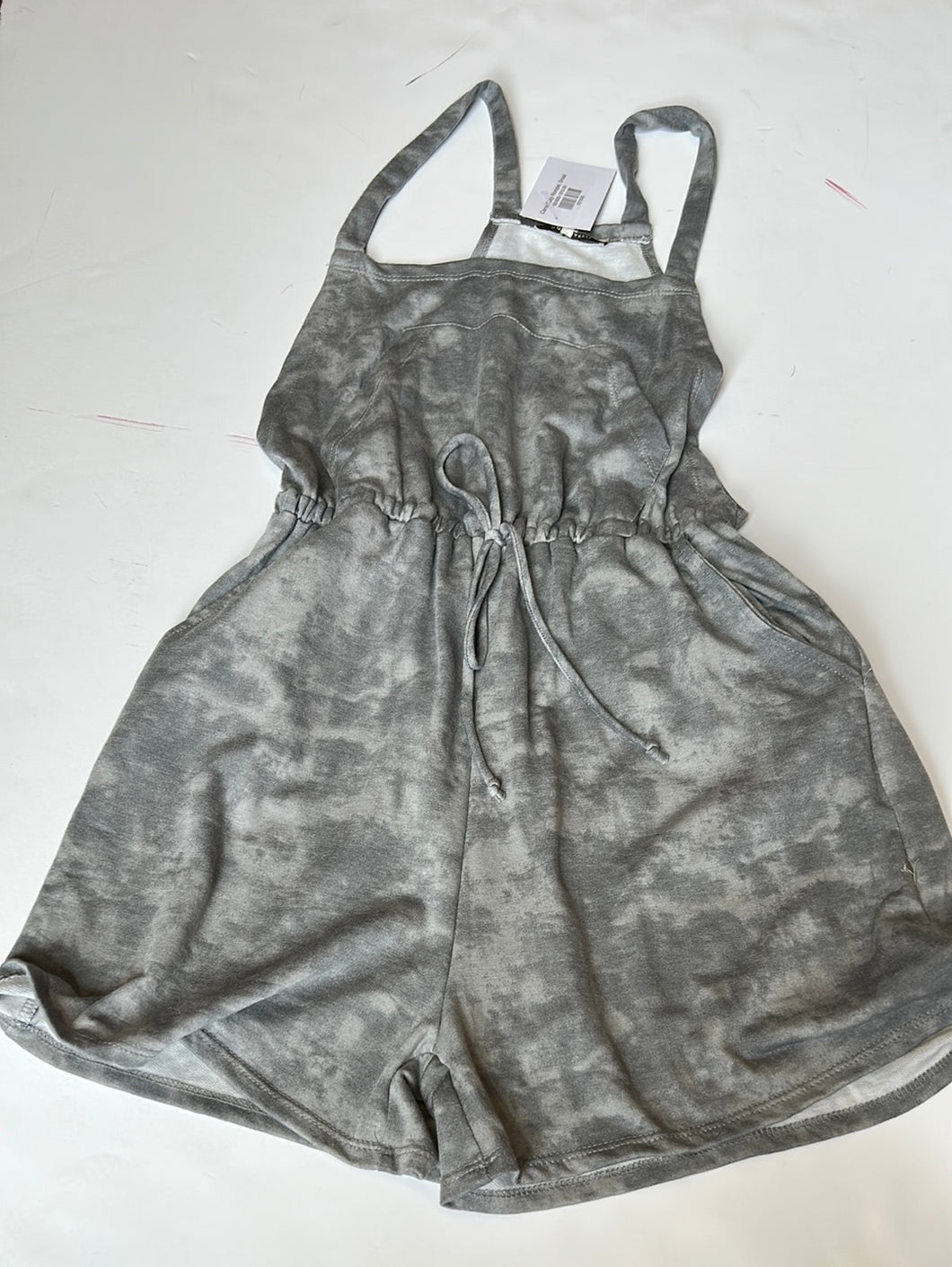 Camo Cozy Romper, Small