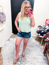 Load image into Gallery viewer, Mint E&amp;M Womens Top, Large
