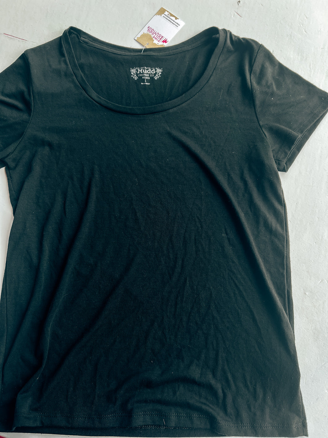 Black Mudd Womens Top, Large