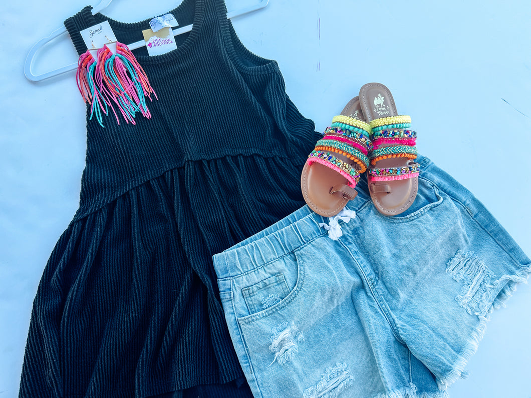 Denim YMA Dream Shorts, Medium