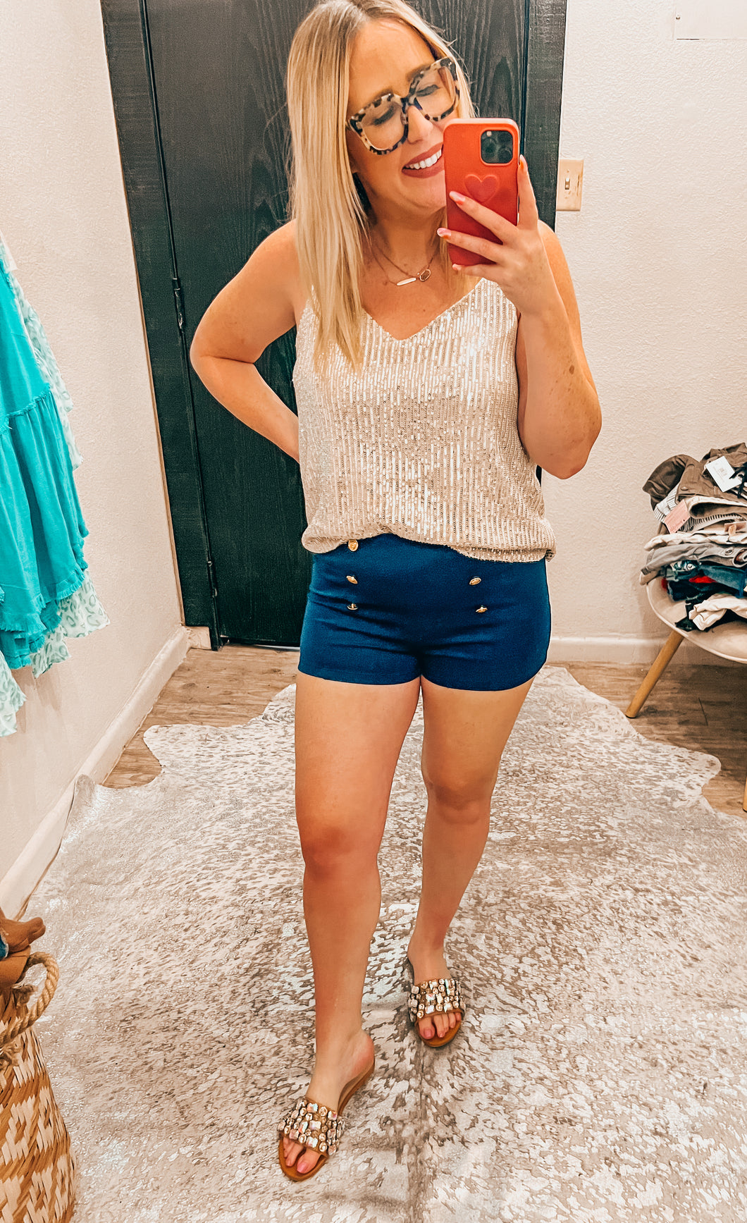 Royal Blue Forever 21 Shorts, Medium