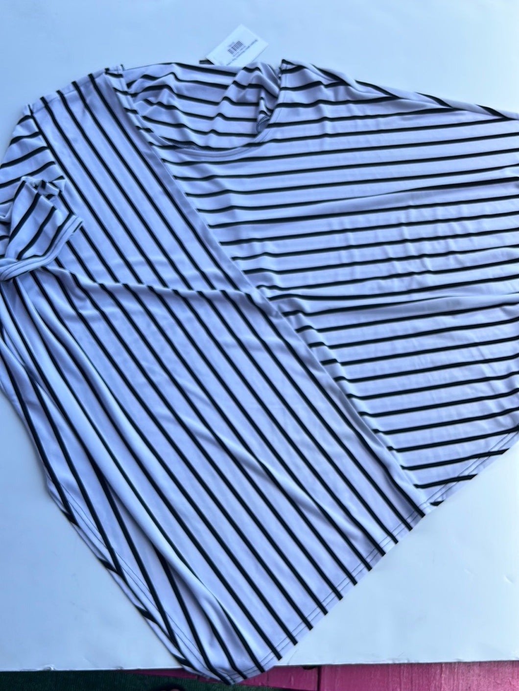 Stripes alfani Womens Top, Large