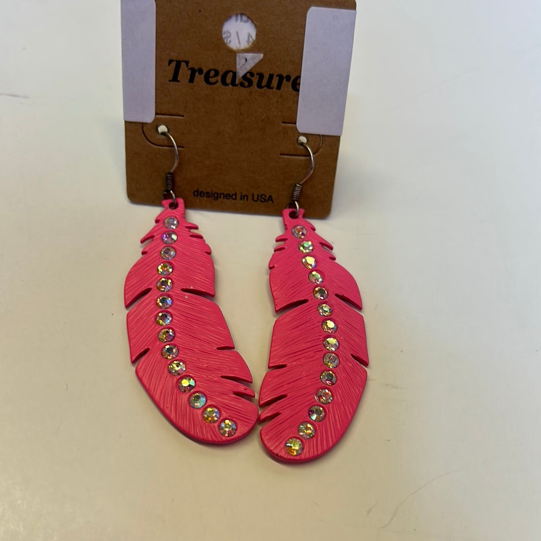 Pink Treasure Earrings