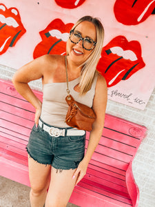 Leather bum bags