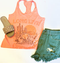 Load image into Gallery viewer, Long live cowgirls tank
