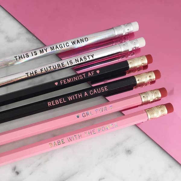 Wildflower + Co. - Pencil Set - Feminist