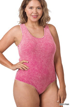 Load image into Gallery viewer, Acid Wash Tank Racerback Bodysuit
