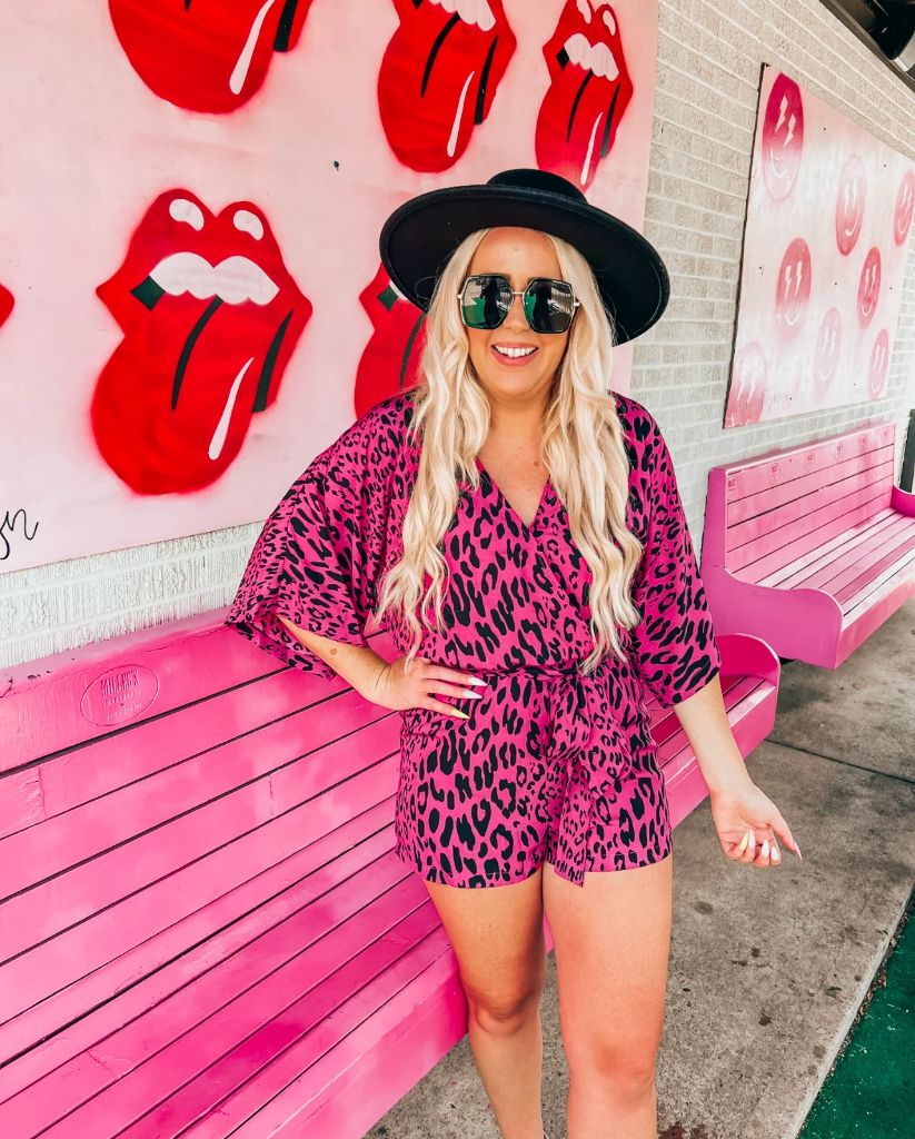 Leopard BuddyLove Romper, XS