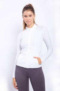 Mono B - Mono B BRONZE - Active Slim Zip-Up Jacket