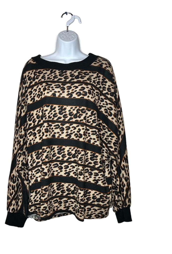 Leopard Grace & Emma Sweater, 3XL