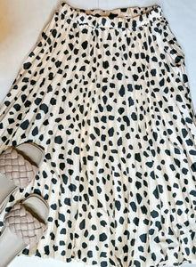 Leopard Mystree Skirt, Small