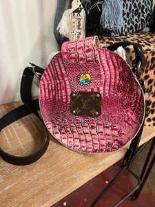 Pink Sandra Ling Handbags