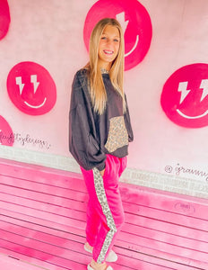 Pink Zenana Joggers, 3XL