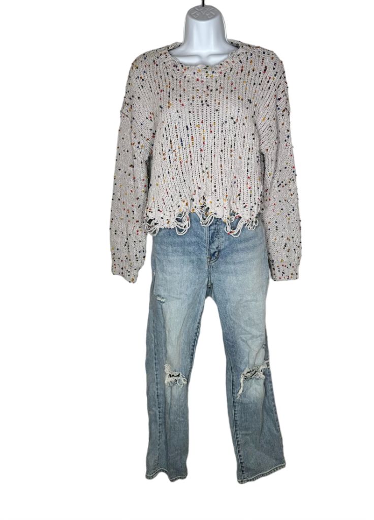 Gray Sweet Genris Sweater, Small