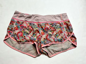 Floral Lululemon Shorts, 8
