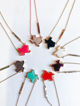 Load image into Gallery viewer, Black Texas druzy Necklace
