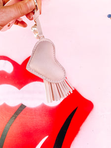 Hollis Heart Keychain