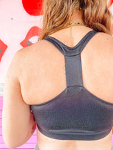 Load image into Gallery viewer, AT-A0869 Holographic Glitter Racerback Bra
