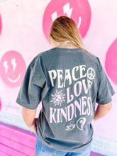 Load image into Gallery viewer, Port 213 - Kid&#39;s Charcoal Peace T-shirt-Unisex
