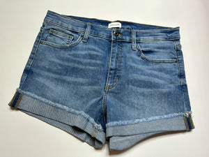 Denim Sculpt Short Shorts, 10