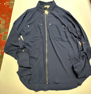Navy Michael Kors Womens Top, Large