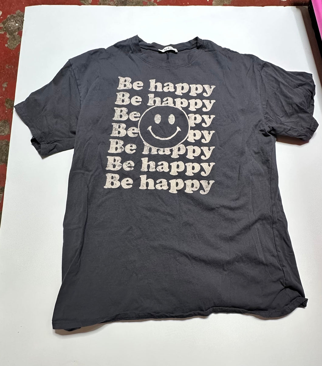 Gray Tres Bien Womens Graphic Tee, M/L