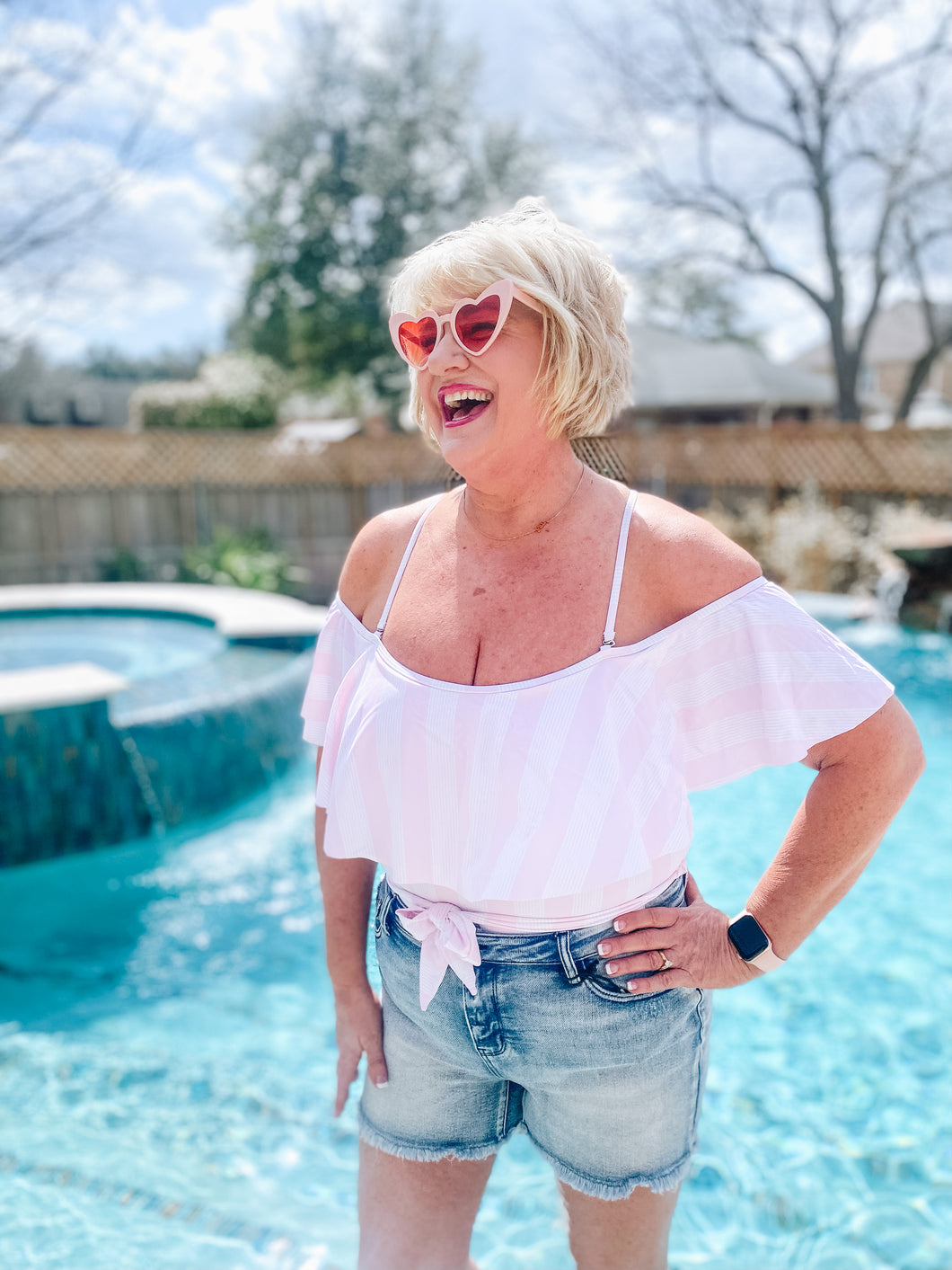 Stay Warm in Style - Raine Ruffle One-Piece Swimsuits