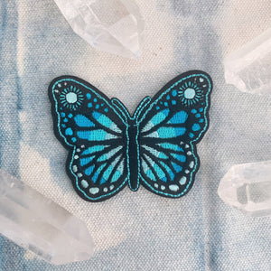 Wildflower + Co. - Butterfly Patch, Turquoise