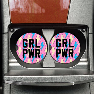 Mugsby - Girl Power Car Coasters