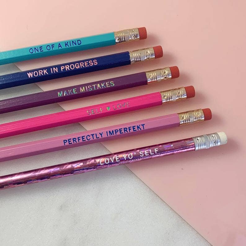 Wildflower + Co. - Pencil Set - Self Love